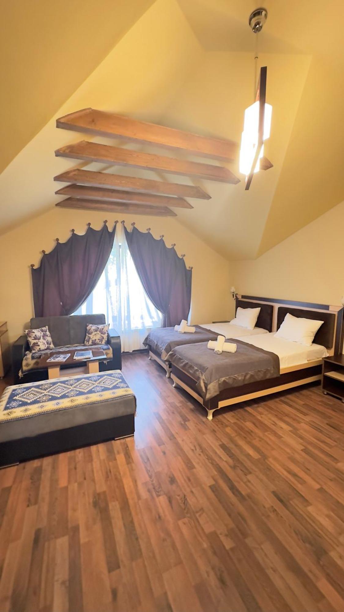 Şǝki Yaffle Inn Shaki Boutique Hotel מראה חיצוני תמונה