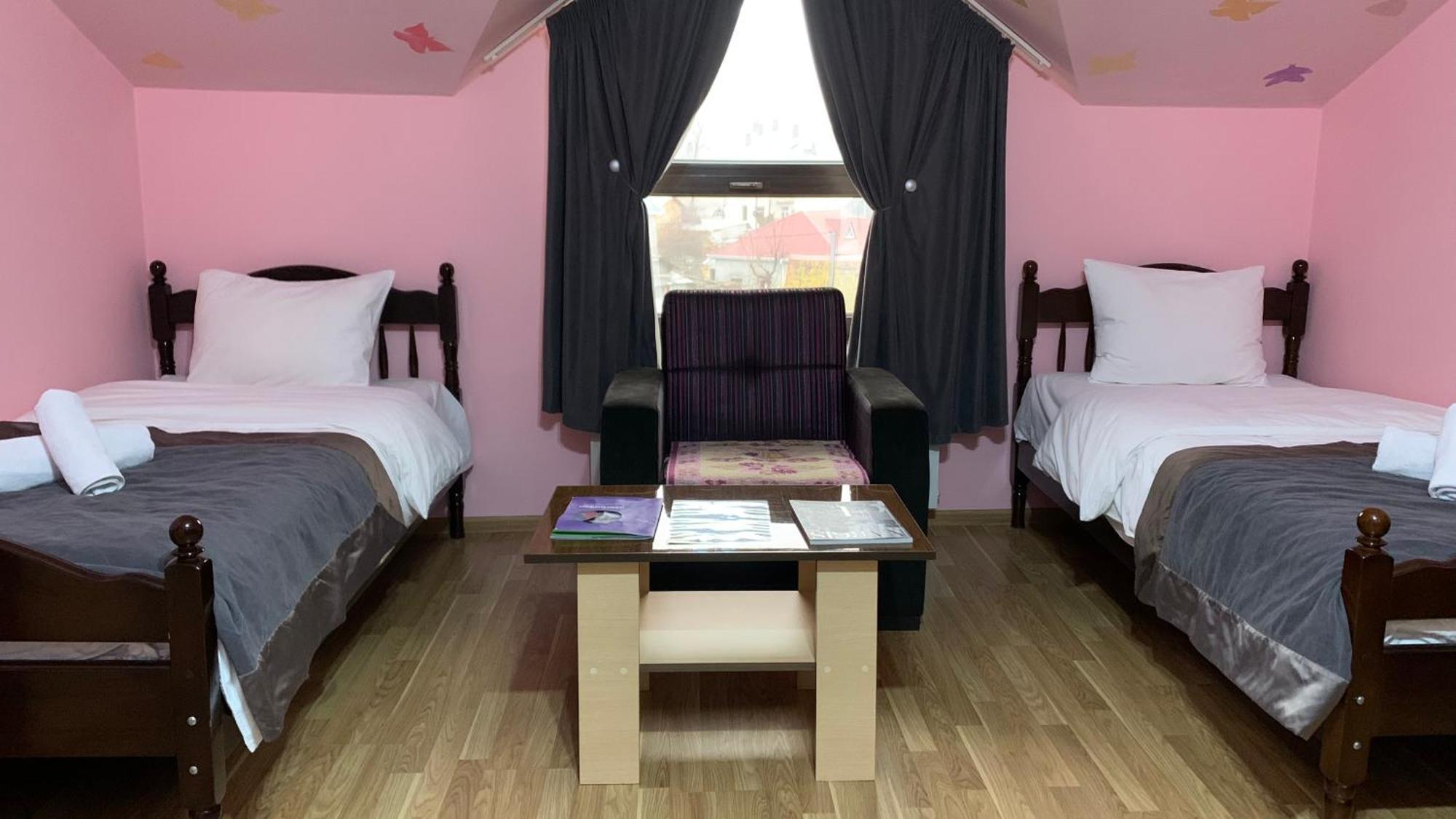 Şǝki Yaffle Inn Shaki Boutique Hotel חדר תמונה