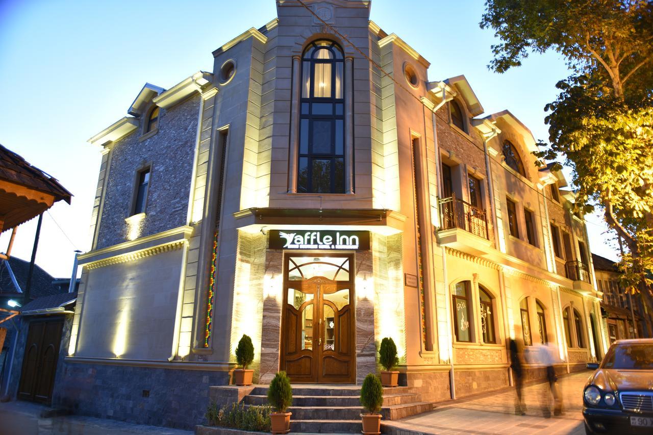 Şǝki Yaffle Inn Shaki Boutique Hotel מראה חיצוני תמונה